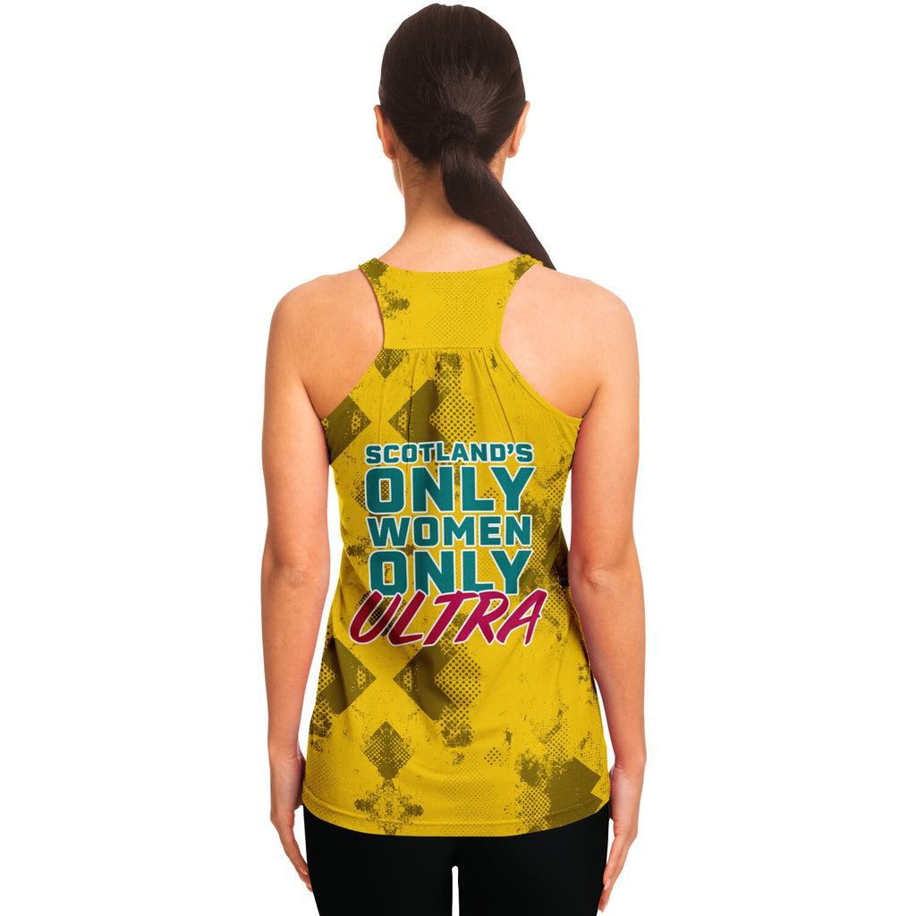 River Tay Way Racerback Tank Top - Yellow