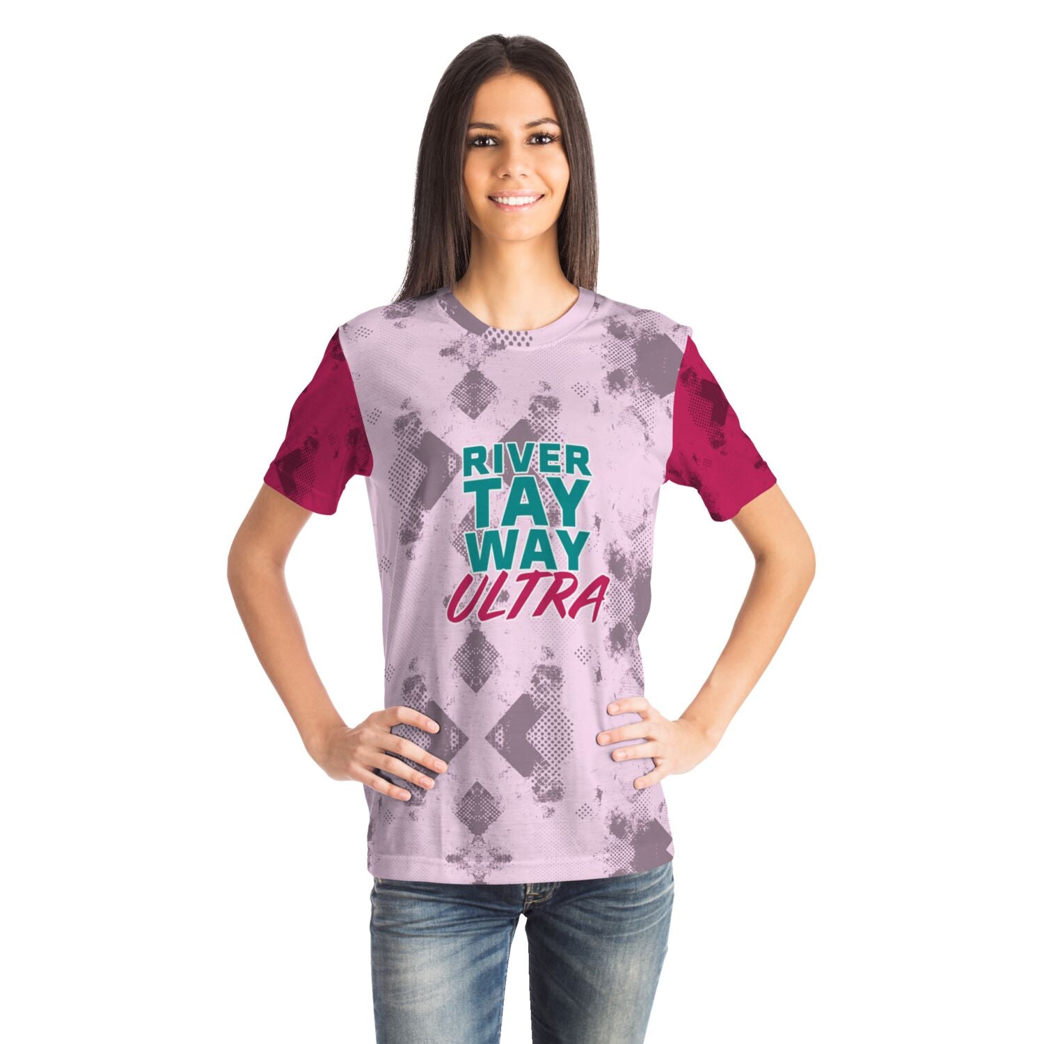 River Tay Way T-shirt - Pink
