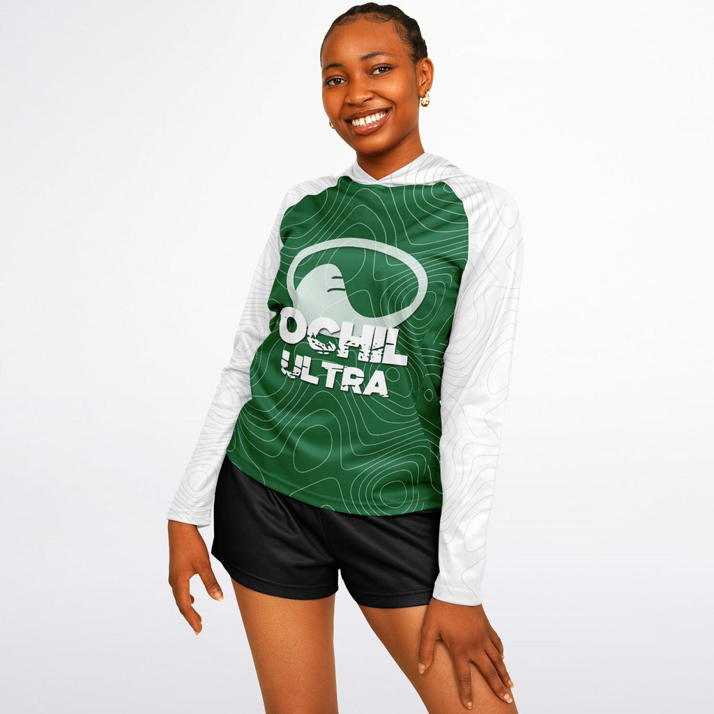 Ochil Ultra Women's Long Sleeve Hooded Performance Shirt