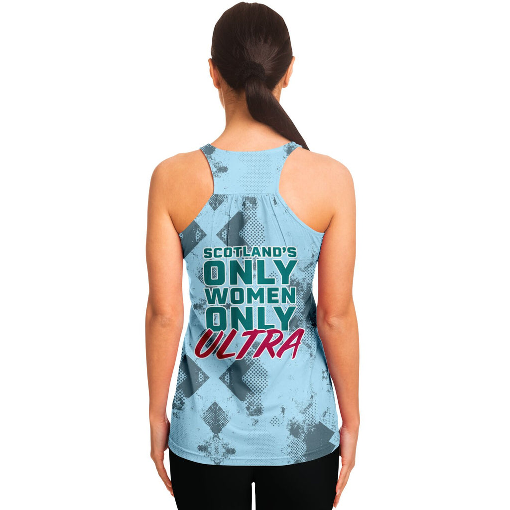 River Tay Way Racerback Tank Top - Blue