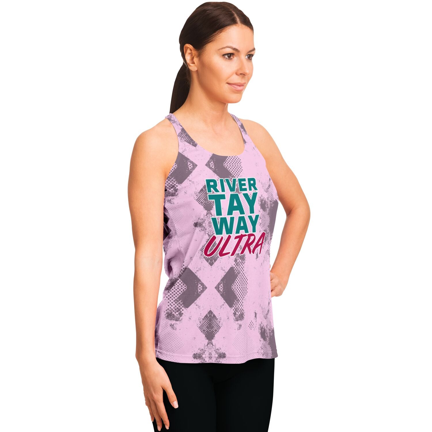 River Tay Way Racerback Tank Top - Pink