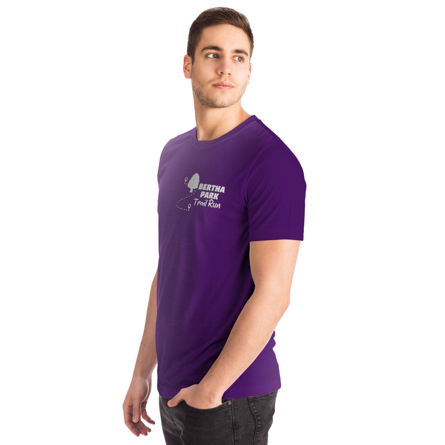 Unisex Bertha Park Brownie T in Purple