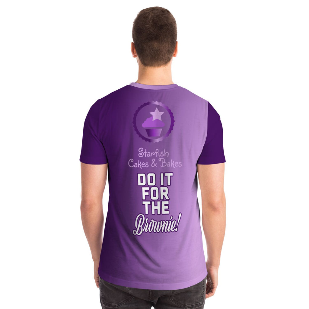 Unisex Bertha Park Brownie T in Purple